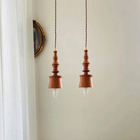 Lampe de chevet rétro en bois style japonais pour bars et restaurants | Marco Lucetti