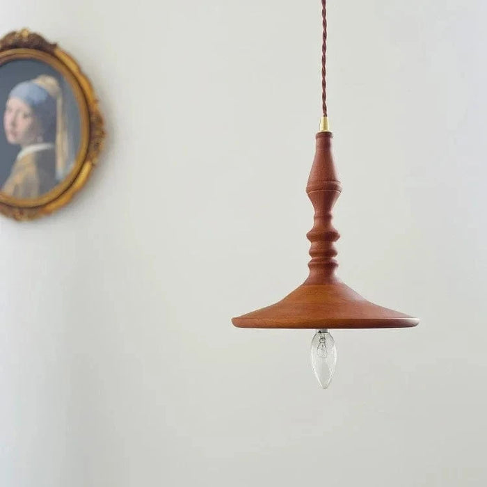 Lampe de chevet rétro en bois style japonais pour bars et restaurants | Marco Lucetti