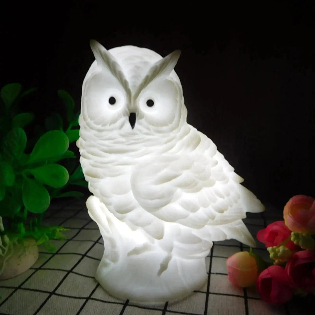 Lampe de chevet Rétro - Hibou Glow | Marco Lucetti