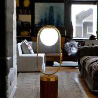 Lampe de Chevet Ronde - Dorée Éclatante | Marco Lucetti