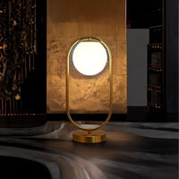 Lampe de Chevet Ronde - Dorée Éclatante | Marco Lucetti