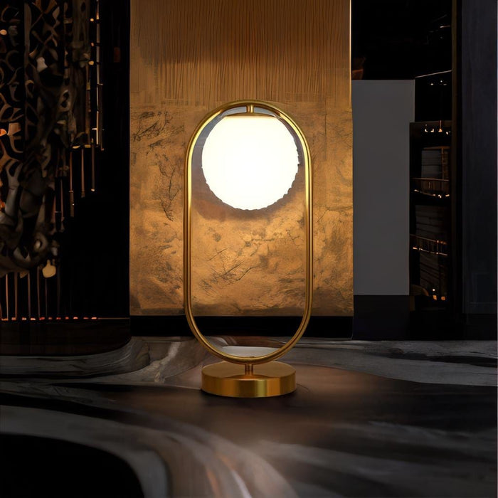 Lampe de Chevet Ronde - Dorée Éclatante | Marco Lucetti