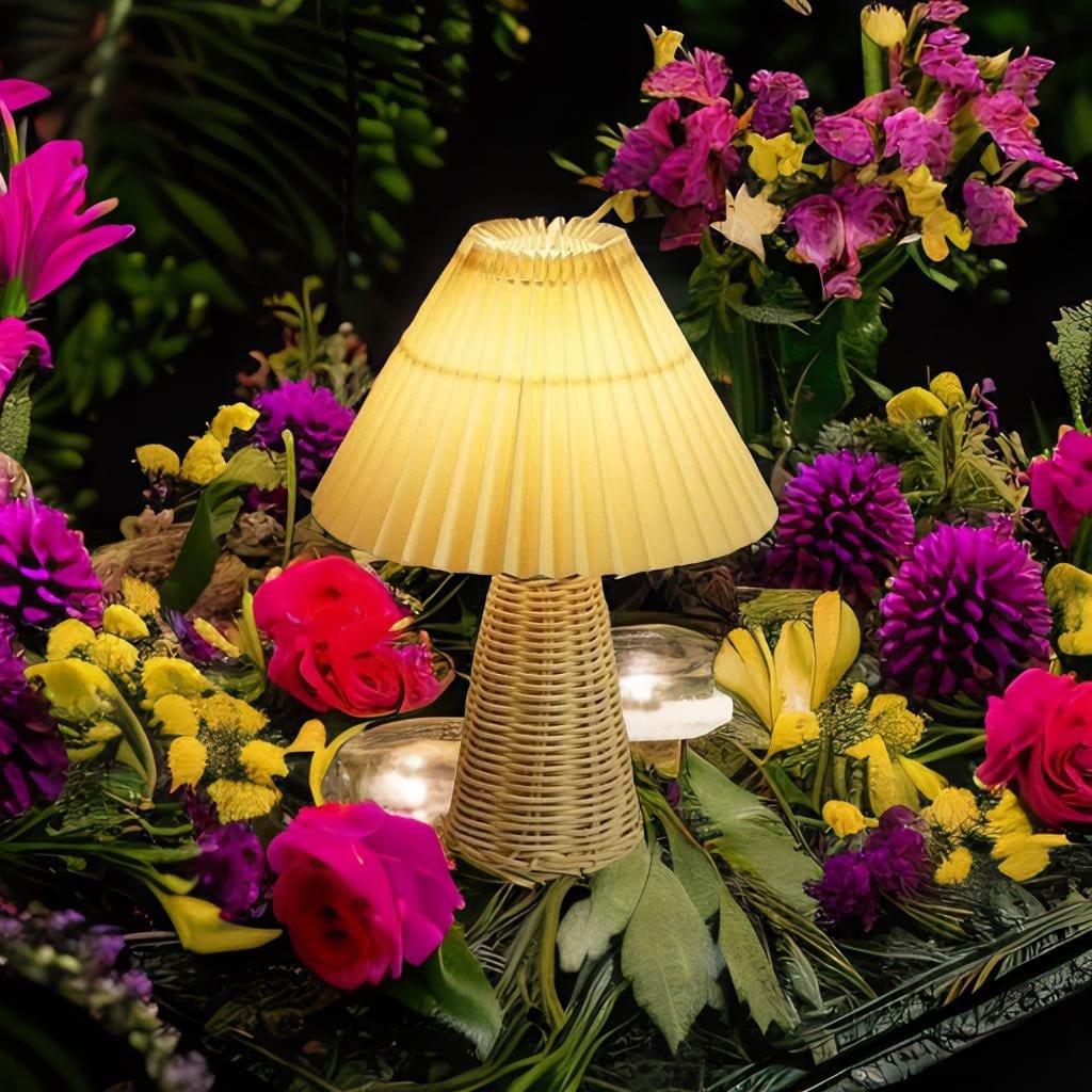 Lampe de Chevet Rotin - Lucentra | Marco Lucetti