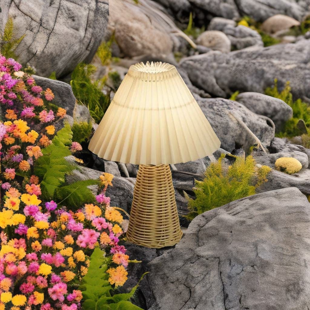 Lampe de Chevet Rotin - Lucentra | Marco Lucetti