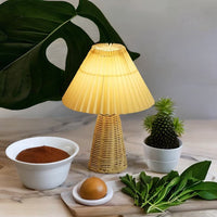 Lampe de Chevet Rotin - Lucentra | Marco Lucetti Beige Jaune