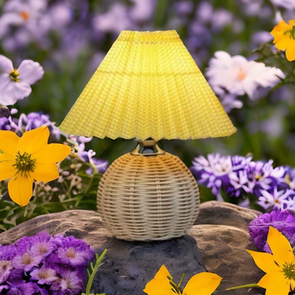 Lampe de chevet Rotin - Luminelluxe | Marco Lucetti