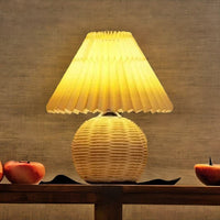 Lampe de chevet Rotin - Luminelluxe | Marco Lucetti