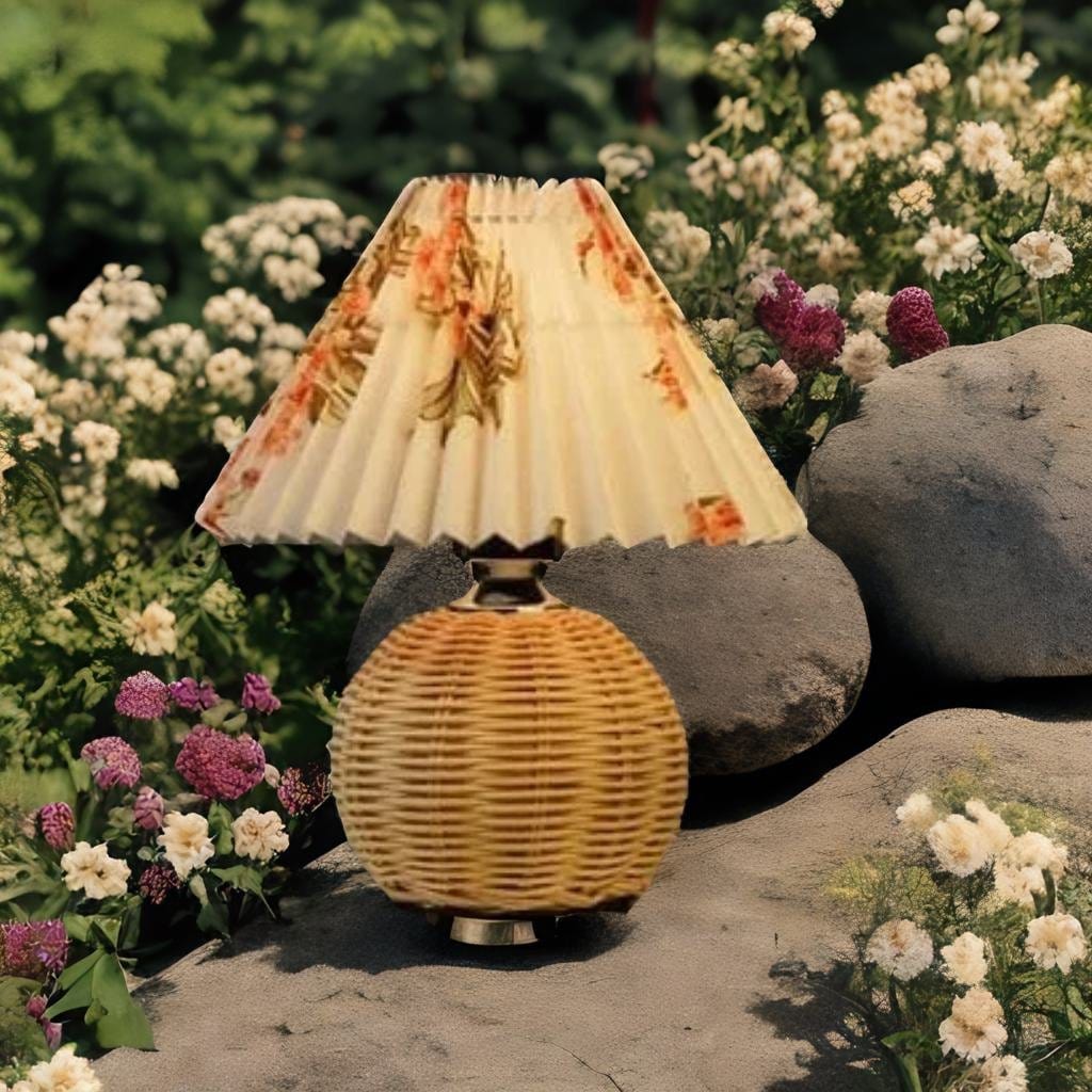 Lampe de chevet Rotin - Luminelluxe | Marco Lucetti