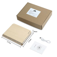 Lampe de Chevet Sans Fil Bois - Notes | Marco Lucetti