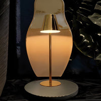 Lampe de Chevet Sans Fil Métal - Glamorize | Marco Lucetti