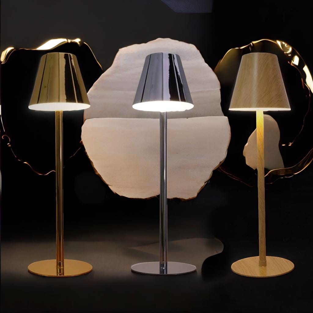 Lampe de Chevet Sans Fil Métal - Glamorize | Marco Lucetti