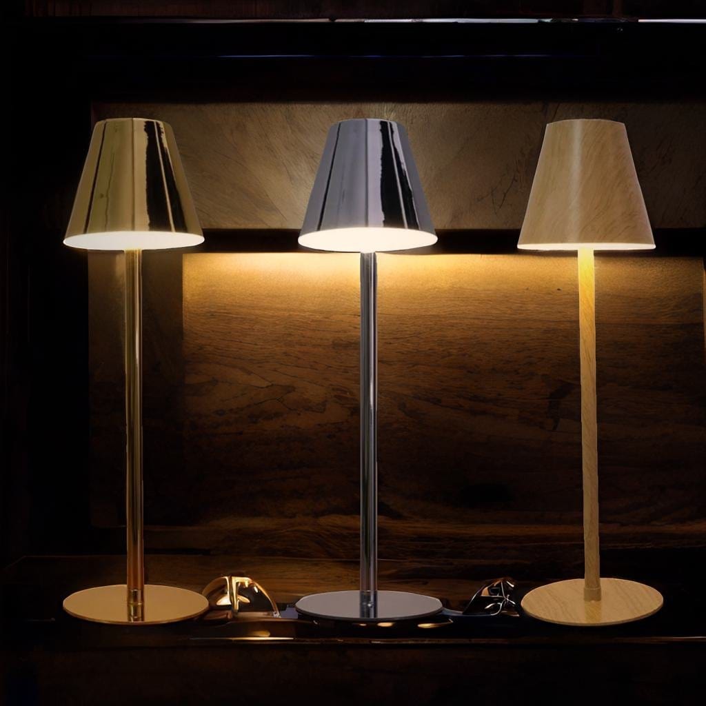 Lampe de Chevet Sans Fil Métal - Glamorize | Marco Lucetti