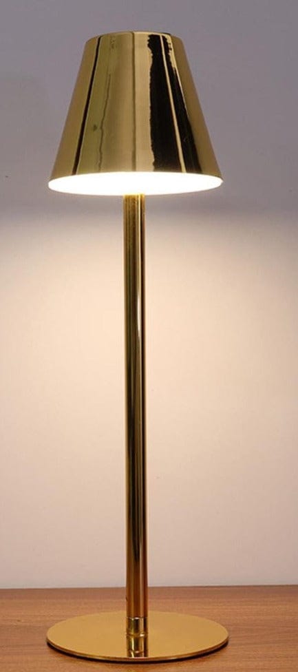 Lampe de Chevet Sans Fil Métal - Glamorize | Marco Lucetti Or plaqué