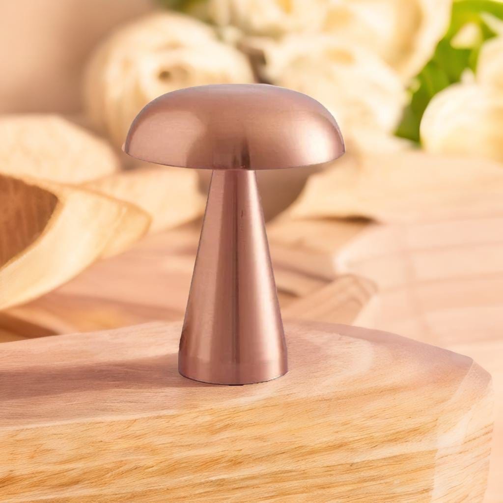 Lampe de chevet sans fil Rétro - Dôme | Marco Lucetti Rose