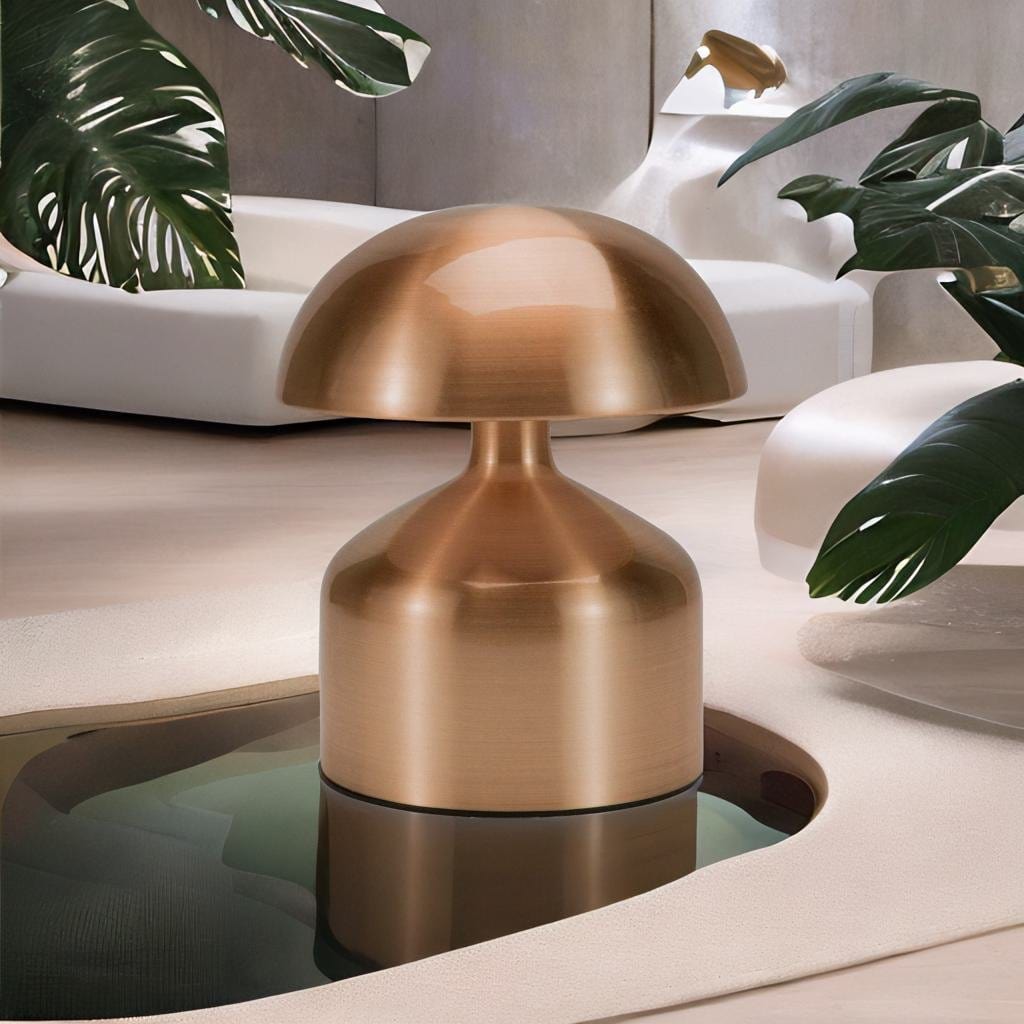 Lampe de chevet Sans Fil Vintage - Luxe Arc | Marco Lucetti B - Bronze