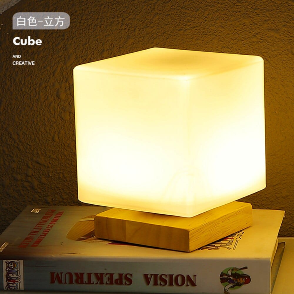 Lampe de chevet Scandinave Bois - Nordic Glow