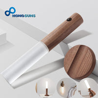 Lampe de Chevet Tactile en Bois - Luminosa | Marco Lucetti