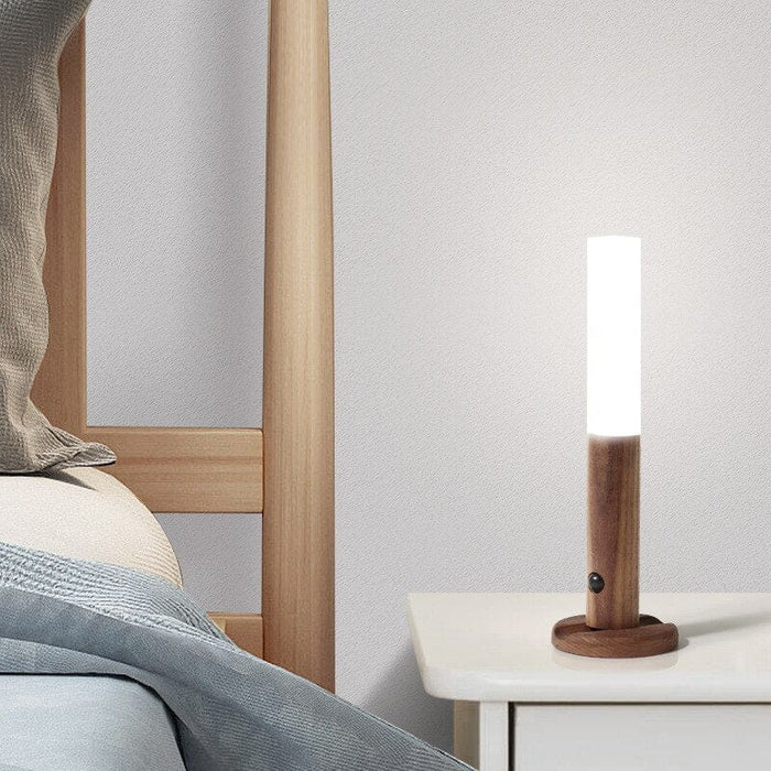 Lampe de Chevet Tactile en Bois - Luminosa | Marco Lucetti