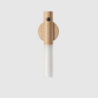 Lampe de Chevet Tactile en Bois - Luminosa | Marco Lucetti Blanc