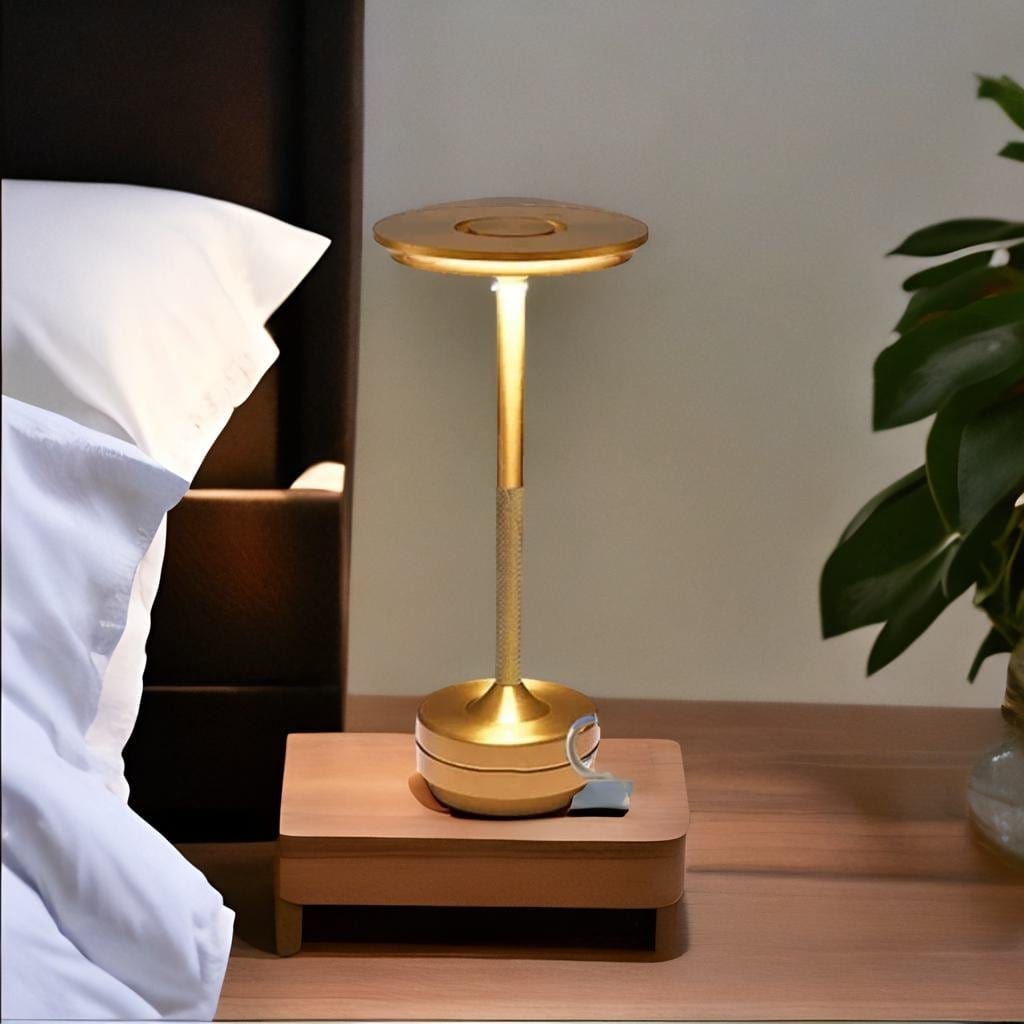 Lampe de chevet Tactile - Luminarescent | Marco Lucetti Or