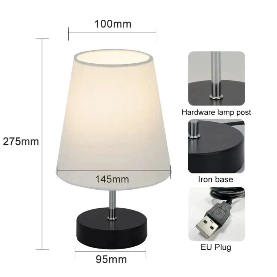 Lampe de chevet Tactile - LuminaTouch | Marco Lucetti