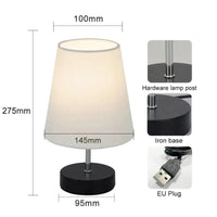 Lampe de chevet Tactile - LuminaTouch | Marco Lucetti