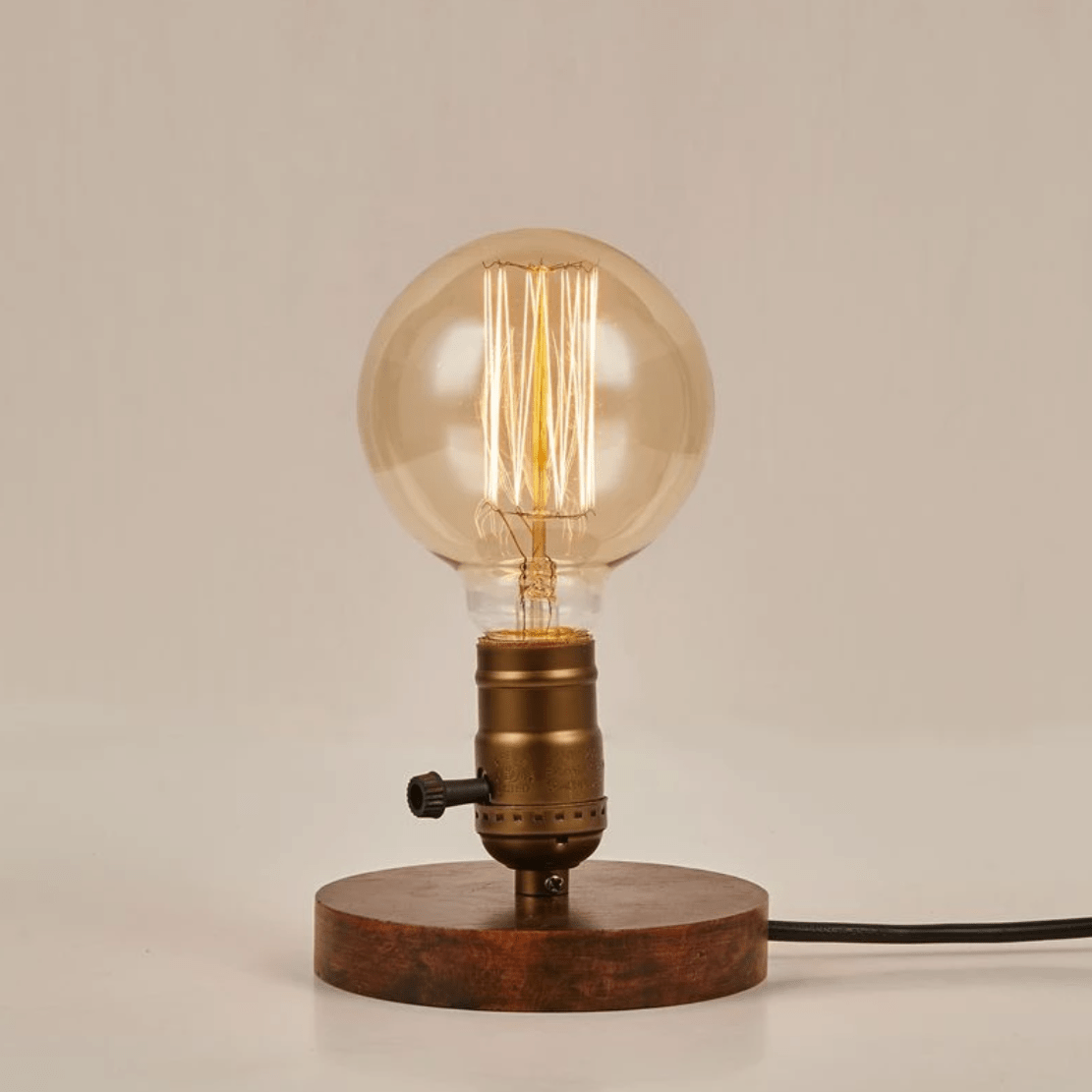 Lampe de chevet Vintage Edison Coffee | Marco Lucetti