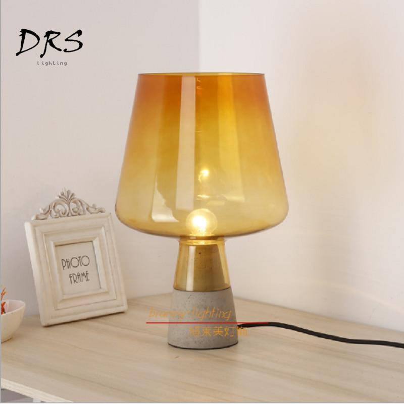 Lampe de chevet vintage Loft en verre | Marco Lucetti