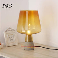 Lampe de chevet vintage Loft en verre | Marco Lucetti