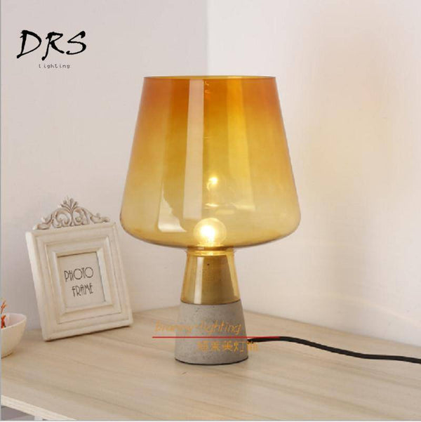 Lampe de chevet vintage Loft en verre | Marco Lucetti