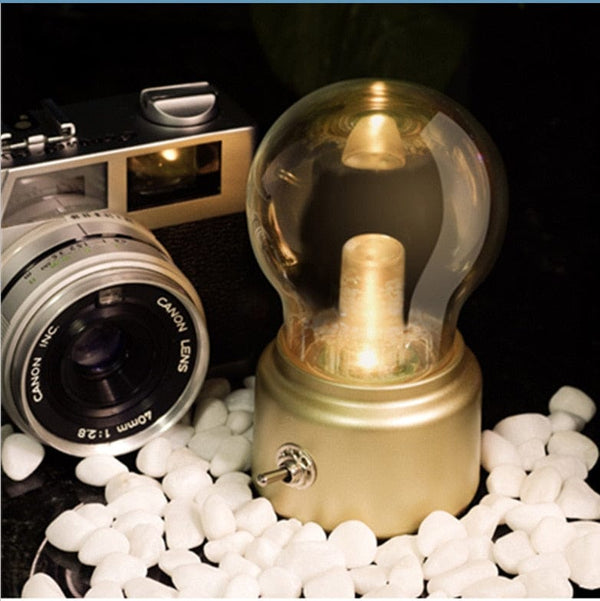 Lampe de chevet Vintage - Lumilux | Marco Lucetti Base en or