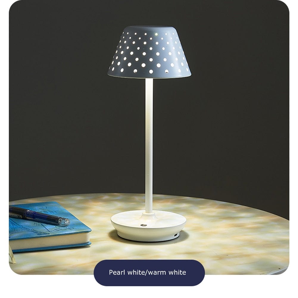 Lampe de Chevet Vintage - Luminéclipse | Marco Lucetti Blanc