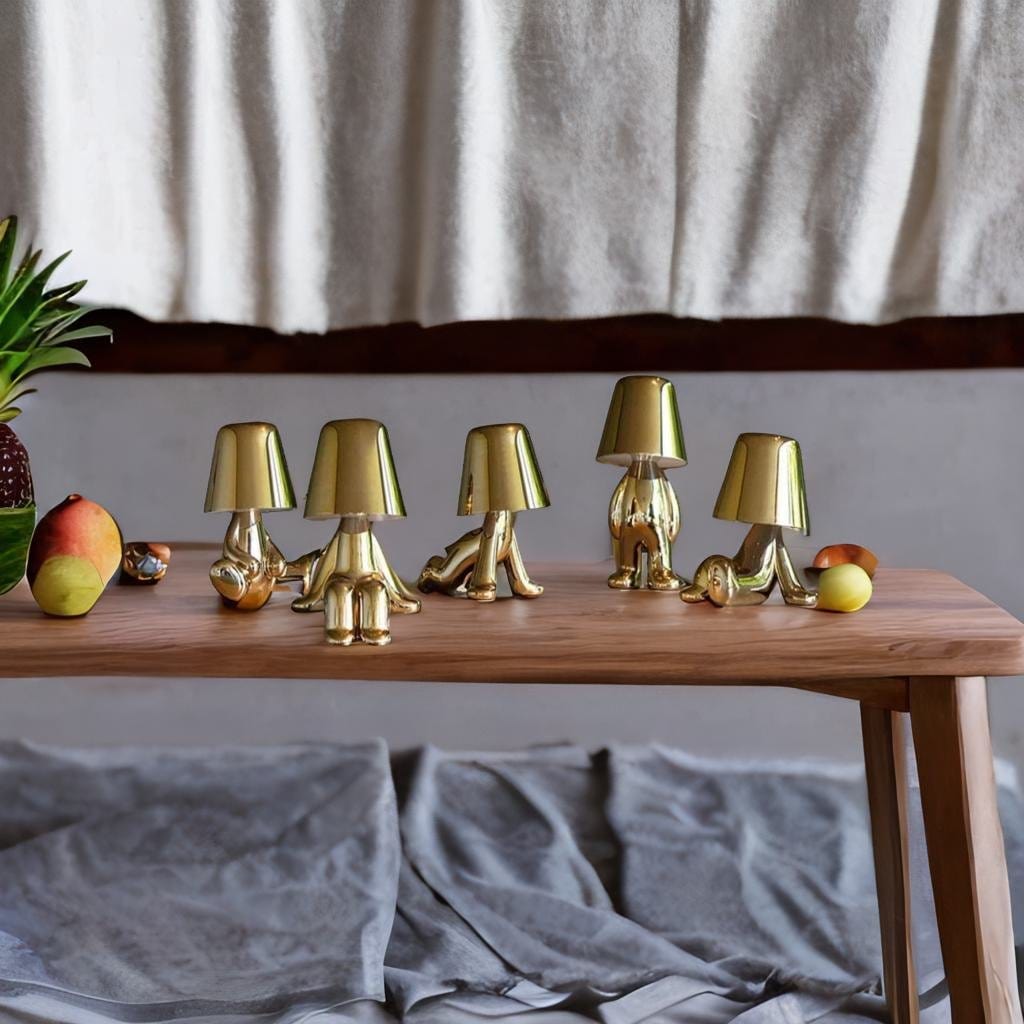 Lampe de Chevet Vintage Métal - Silver Luxe | Marco Lucetti