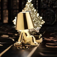 Lampe de Chevet Vintage Métal - Silver Luxe | Marco Lucetti