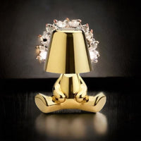 Lampe de Chevet Vintage Métal - Silver Luxe | Marco Lucetti