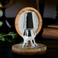 Lampe de Chevet Vintage Métal - Silver Luxe | Marco Lucetti