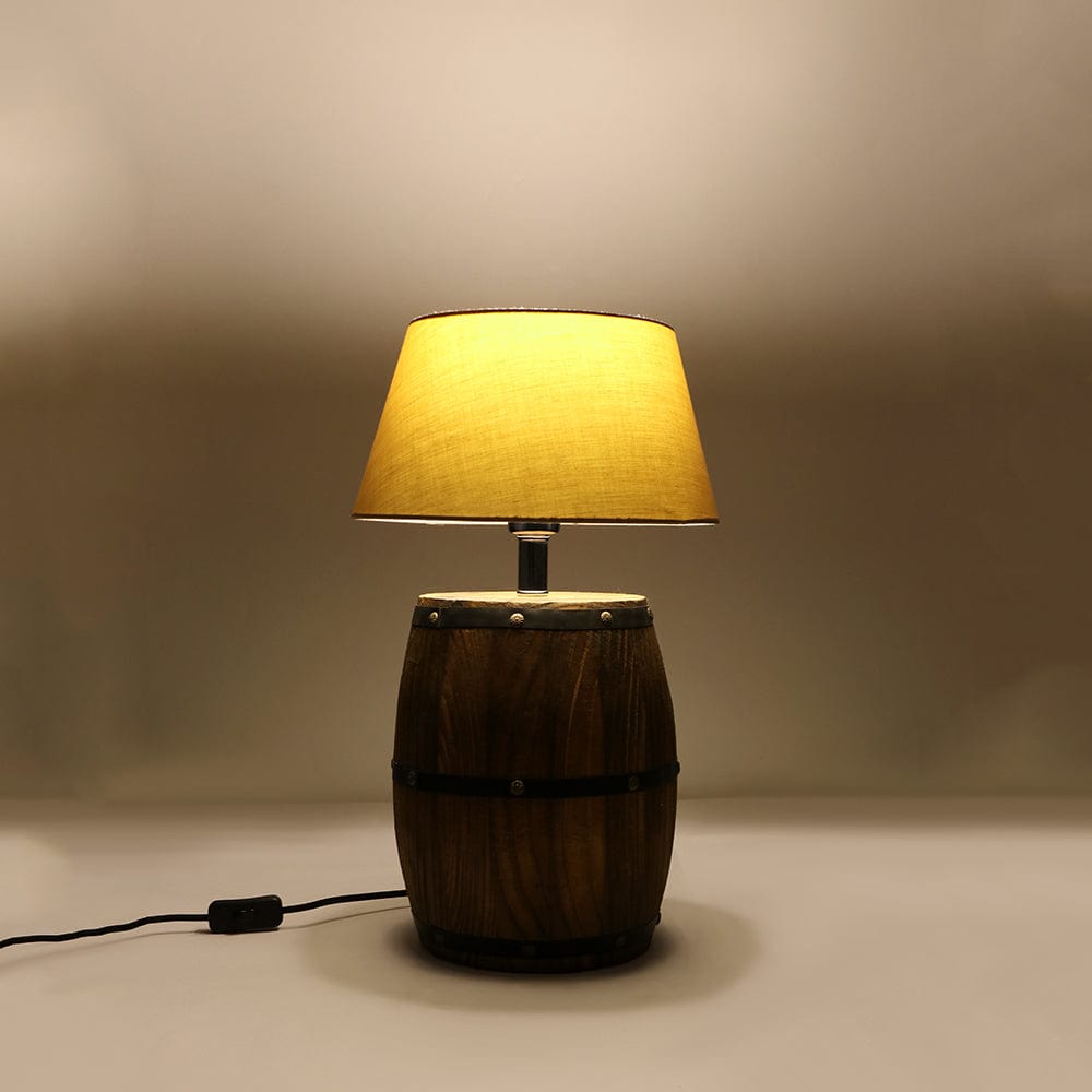 Lampe de chevet vintage "Rope Barrel" | Marco Lucetti