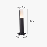 Lampe de jardin avancée LED étanche - Pilier lumineux en aluminium IP65 - Décor Villa | Marco Lucetti