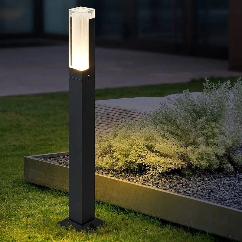 Lampe de jardin avancée LED étanche - Pilier lumineux en aluminium IP65 - Décor Villa | Marco Lucetti