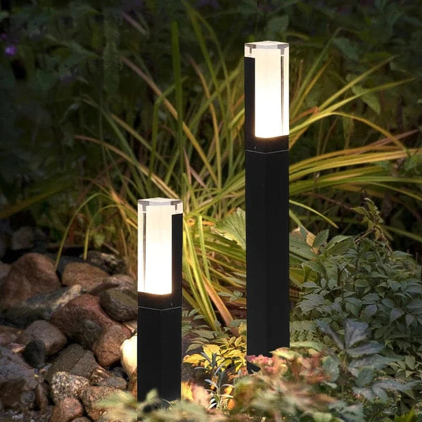 Lampe de jardin avancée LED étanche - Pilier lumineux en aluminium IP65 - Décor Villa | Marco Lucetti