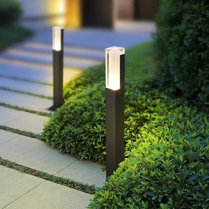Lampe de jardin avancée LED étanche - Pilier lumineux en aluminium IP65 - Décor Villa | Marco Lucetti