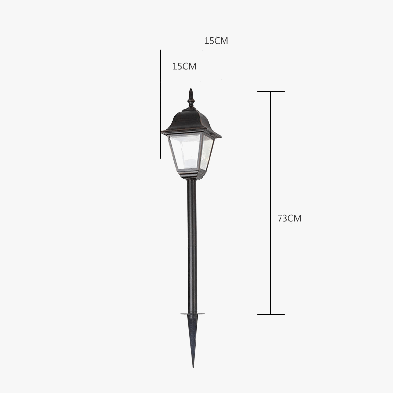 Lampe de jardin extérieure en aluminium IP54 - Illuminez votre espace extérieur | Marco Lucetti