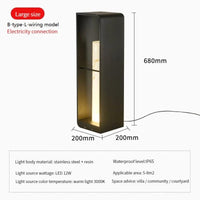 Lampe de jardin solaire LED modernes pour extérieur.design Villa Court. | Marco Lucetti
