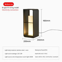 Lampe de jardin solaire LED modernes pour extérieur.design Villa Court. | Marco Lucetti