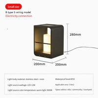 Lampe de jardin solaire LED modernes pour extérieur.design Villa Court. | Marco Lucetti