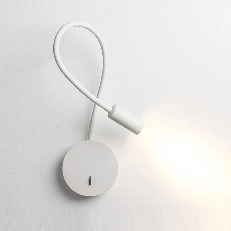 Lampe de lecture LED avec interrupteur tactile | Marco Lucetti Rond Blanc / Sans USB