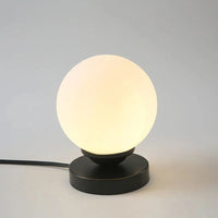 Lampe de Lecture LED boule de verre doré pour Table de Bureau | Marco Lucetti
