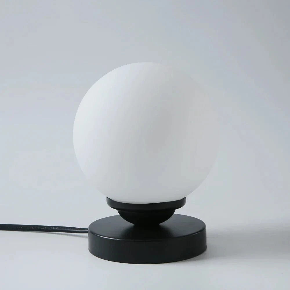 Lampe de Lecture LED boule de verre doré pour Table de Bureau | Marco Lucetti