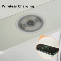 Lampe de lecture LED SandiY avec chargeur USB sans fil | Marco Lucetti