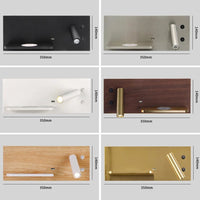 Lampe de lecture LED SandiY avec chargeur USB sans fil | Marco Lucetti